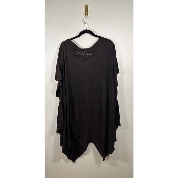 Jaded Gypsy On The Move Oversized Boho Tunic in Washed Brown, OS NWT - Picture 5 of 7